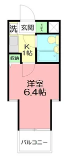 ライオンズプラザ平塚宝町【8階】の間取り