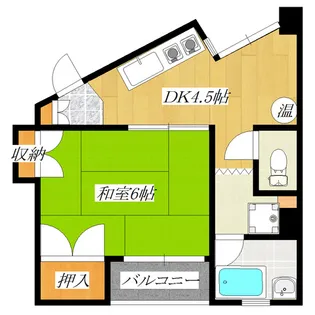 なり駒第3ビル【3階】の間取り