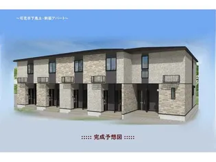 岐阜県可児市下恵土【アパート】の外観