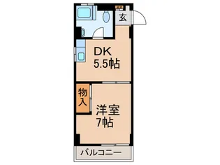 サクライハウス【1階】の間取り