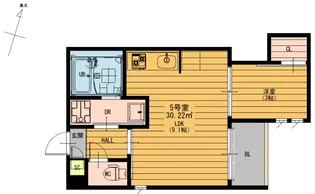 REGALEST二本木【2階】の間取り