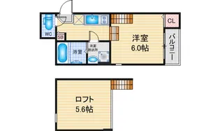 メゾン・プラージュ【1階】の間取り