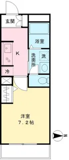 フィシオ神泉【3階】の間取り