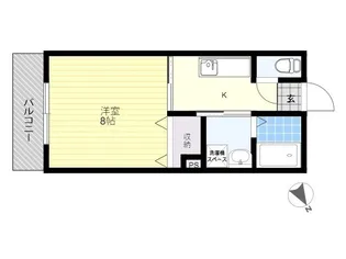 ALEX5【2階】の間取り