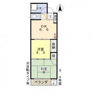 林ビル【3階】の間取り