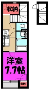 ソレイユV【2階】の間取り