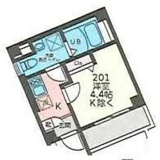 ブルーライトヨコハマ【2階】の間取り