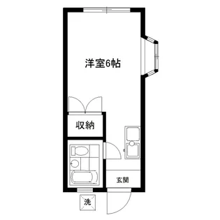 エスポワール府中片町【2階】の間取り