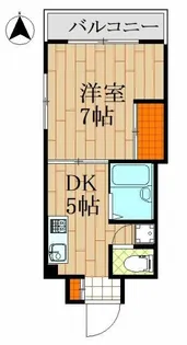 富士見庵ビル【2階】の間取り