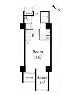 アーバンパーク代々木【3階】の間取り