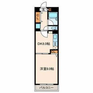 ラ・ベリーテ西葛西【7階】の間取り