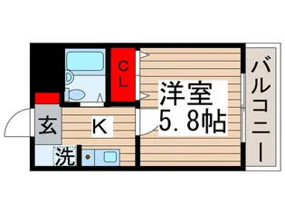 エクセル行徳【4階】の間取り