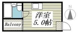 トップ・ルーム新宿【2階】の間取り