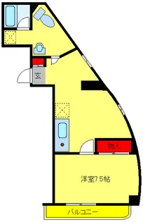 グランパパス【4階】の間取り