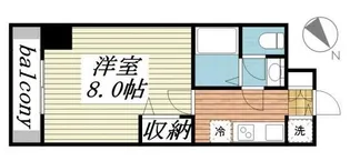 メゾン・ド・ヴィレ日本橋浜町【2階】の間取り