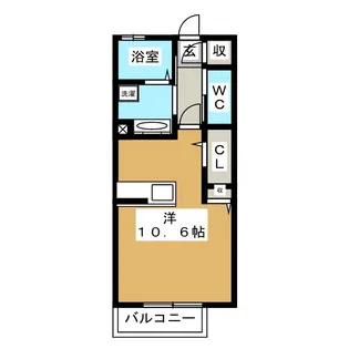 長野県長野市上松3【アパート】の間取り