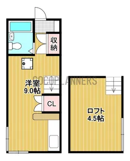 パンションセピアI【1階】の間取り