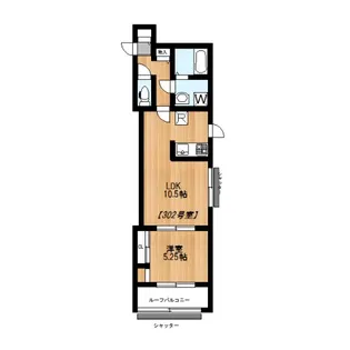 プリムヴェール【3階】の間取り