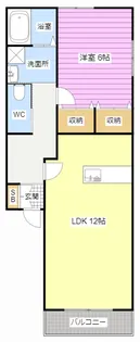 パインウェルII【1階】の間取り