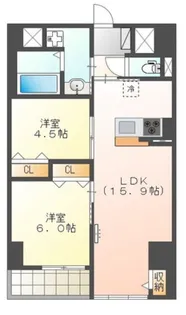 アーバンパレス【5階】の間取り