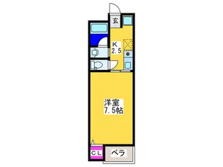 サンシャイン鶴橋【1階】の間取り