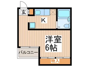 アスパ中野【3階】の間取り