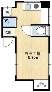 tronco祖師谷【1階】の間取り