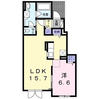ドルチェII【1階】の間取り