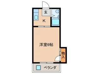 第二英荘【2階】の間取り