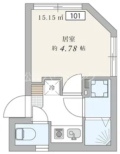 アプリコットハウス上高田【1階】の間取り