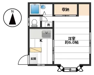 ハナステーツ【2階】の間取り