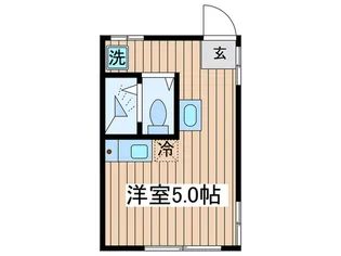ファブール貫井【1階】の間取り