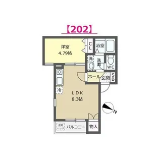 KDT-BOXII【2階】の間取り