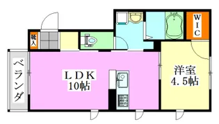 グレース市場【1階】の間取り