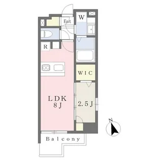 CASA VISTA ASATO【5階】の間取り