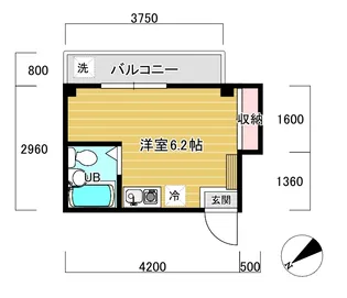 ハイツ小泉【3階】の間取り