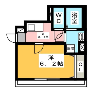 アドハイム【1階】の間取り