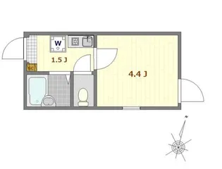 ノーザンロード志茂【1階】の間取り