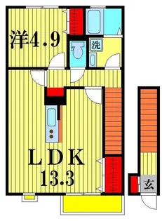 Dura Casa松戸【2階】の間取り