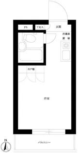 メゾン・ド・イザール【3階】の間取り