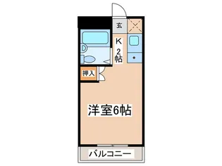 メゾンドサンベール【3階】の間取り
