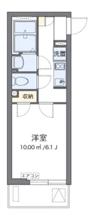 クレイノサンヒルズ【1階】の間取り