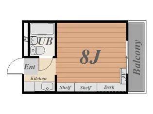 MurasakibaruMansion【1階】の間取り