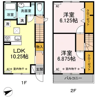 シャルムセジュール武蔵野の間取り