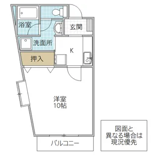 フォーライフ堀町【1階】の間取り
