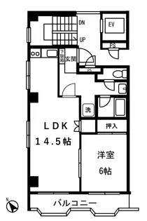 野瀬ビル【3階】の間取り