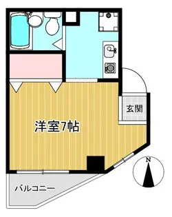 シティハウス東久留米【3階】の間取り