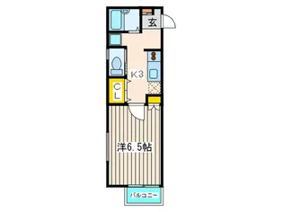 8XWAKO【1階】の間取り