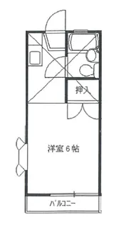 メゾンローゼC【1階】の間取り