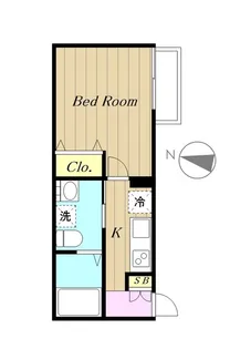 テラス・ソレイユ・ヤマト【2階】の間取り